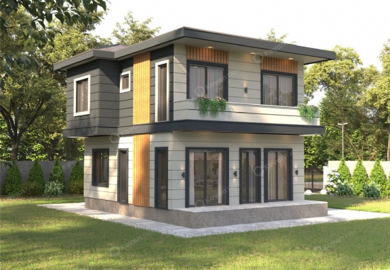 140 m² Çift Katlı GazÇelik Ev