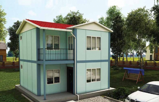 İki Katlı Prefabrik