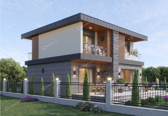 195 m² Çift Katlı GazÇelik Ev