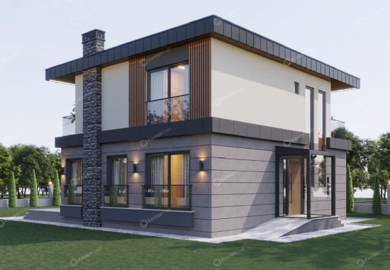 195 m² Çift Katlı GazÇelik Ev
