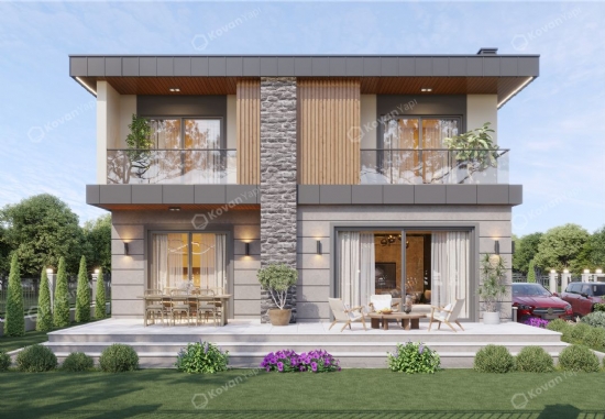 KVN-2195 Gazçelik Yapı 195 m²