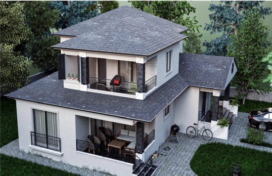 KVN-2160 Gazçelik Yapı 160m²