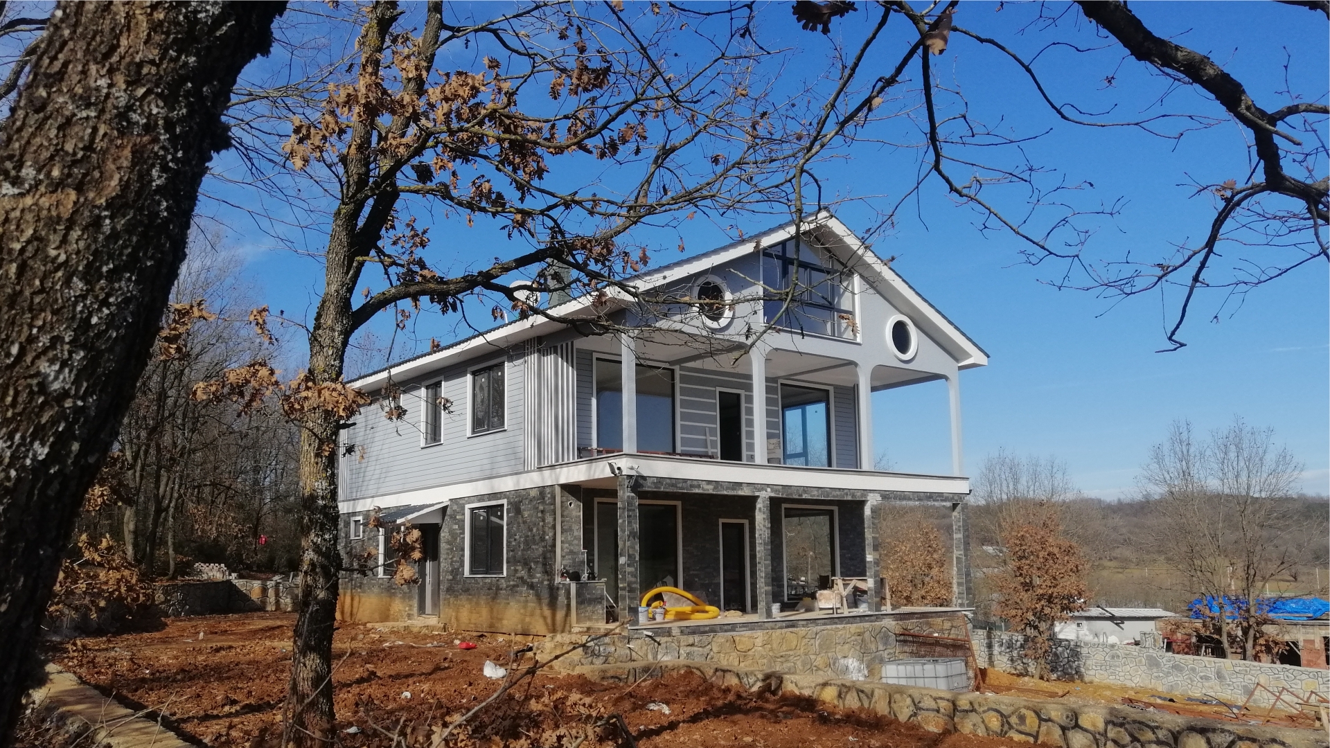 180 m² Çift Katlı GazÇelik Ev 